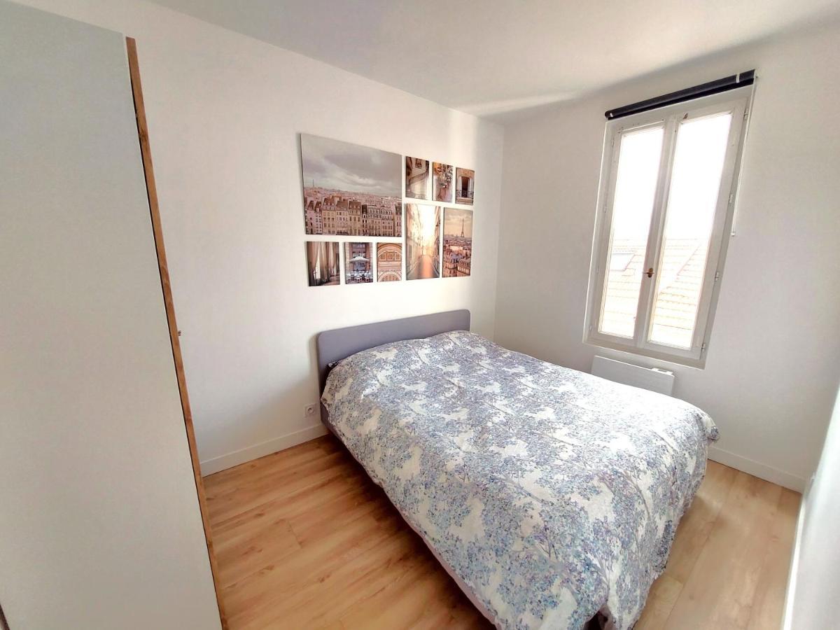 Superbe 2 Pieces Renove Et Calme Lägenhet Aubervilliers Exteriör bild