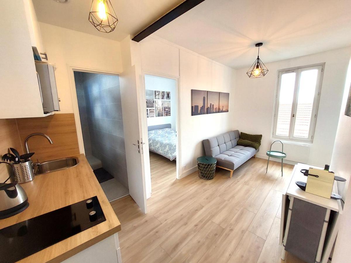 Superbe 2 Pieces Renove Et Calme Lägenhet Aubervilliers Exteriör bild
