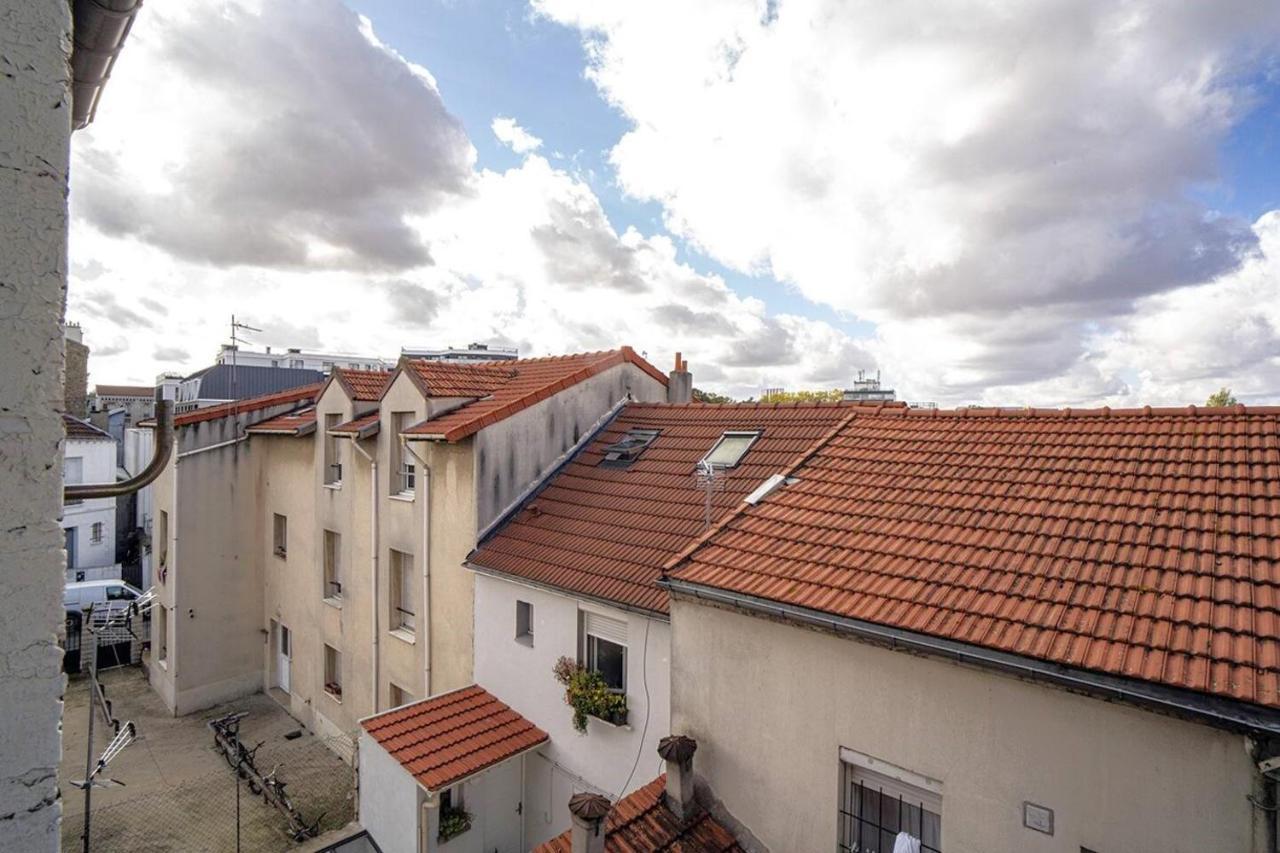 Superbe 2 Pieces Renove Et Calme Lägenhet Aubervilliers Exteriör bild