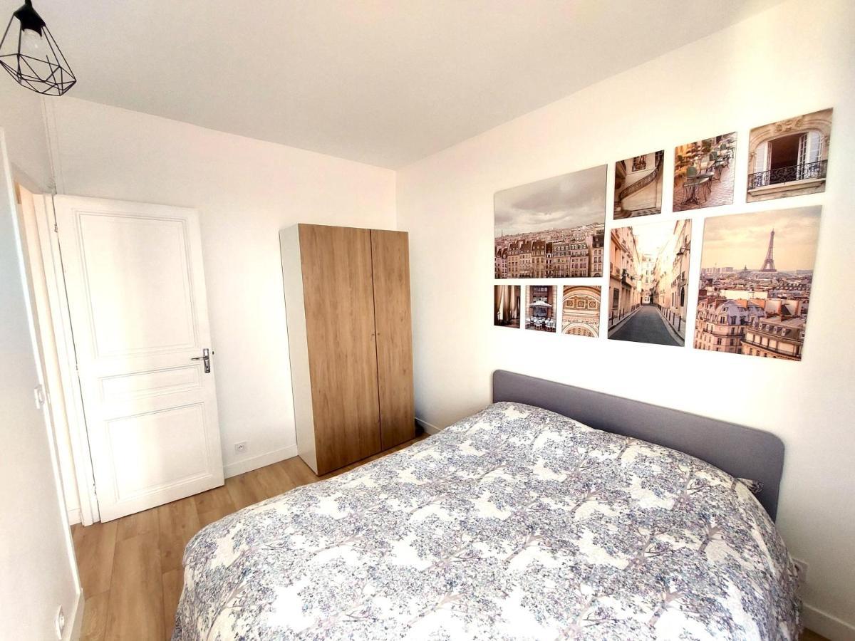 Superbe 2 Pieces Renove Et Calme Lägenhet Aubervilliers Exteriör bild